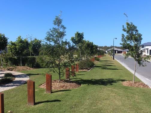 2017 Queensland Commercial Landscape Construction of the Year - Eureka Landscapes - Gainsborough Greens Precinct 5.1 Park, Pimpama