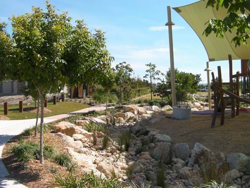 2017 Queensland Commercial Landscape Construction of the Year - Eureka Landscapes - Gainsborough Greens Precinct 5.1 Park, Pimpama