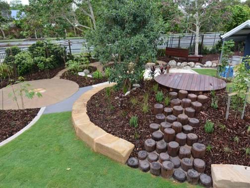 Commercial 2 Highly Commended - Harmony Landscapes - Pacific Lutheran Kindergarten & Carpark, Meridan Plains