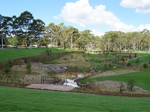 Environment & Sustainability - Highly Commended - Landscape Solutions (Qld) Garnet Lehmann Park, Toowoomba