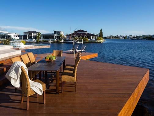 Best Landscape Feature Residential Winner - Living Style Landscapes - Pelican Waters